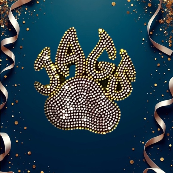 Black and White Paw Print Baseball Jersey - Picture 3 of 6